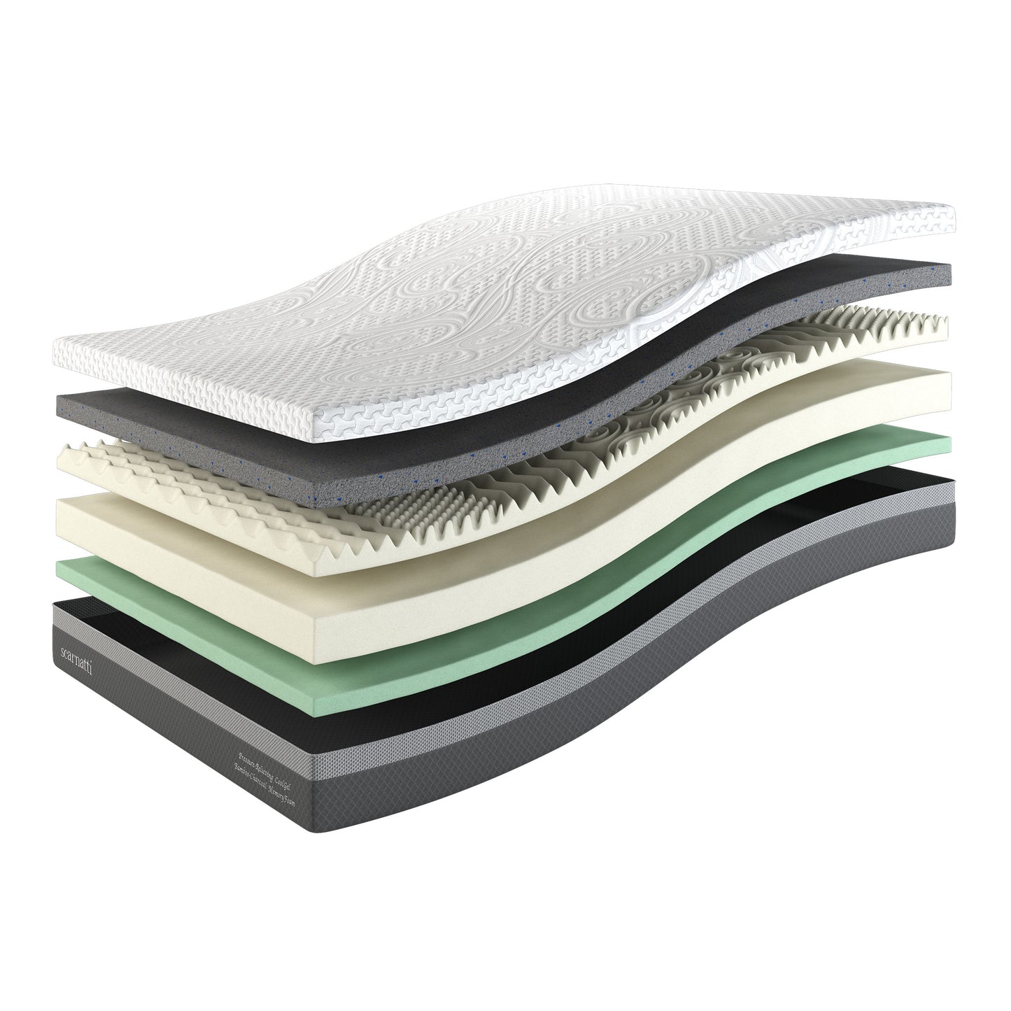 Scarnatti™ Excellence Gel Memory Foam Mattress - 27cm
