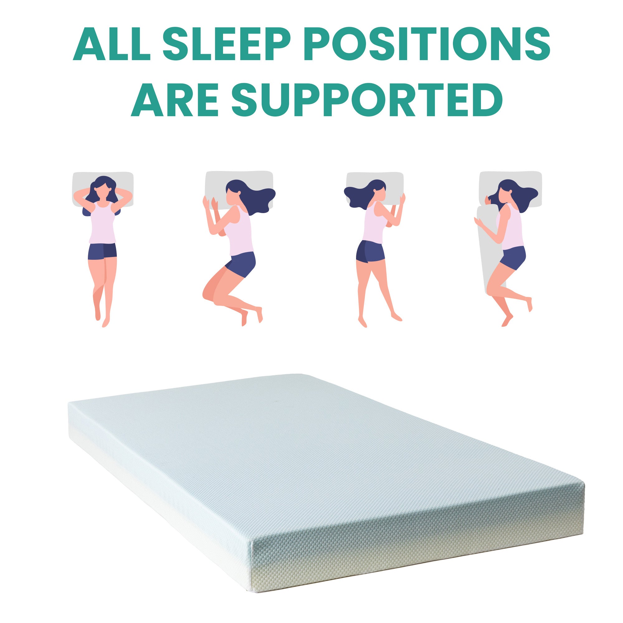 Scarnatti™ Onset 2-in-1 Foam Mattress - 15cm