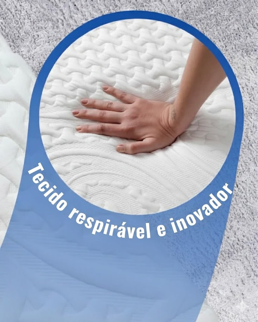 Colchão de Espuma de Memória e Gel Scarnatti Excellence – 27 cm