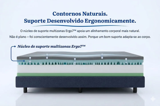 Colchão de Espuma de Memória e Gel Scarnatti Excellence – 27 cm