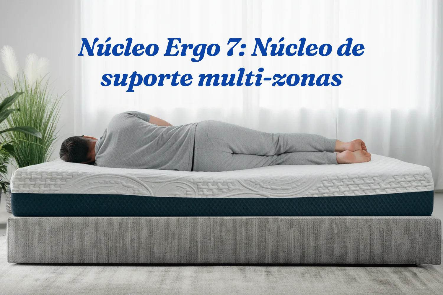 Colchão de Espuma de Memória e Gel Scarnatti Unique – 18 cm