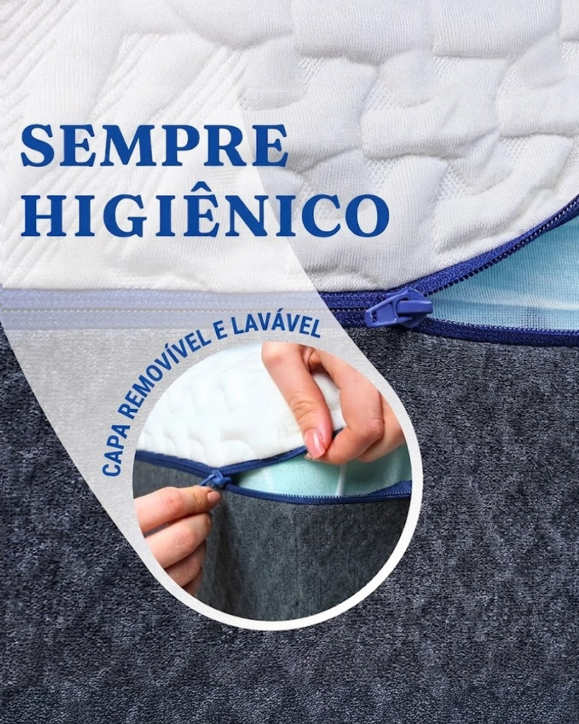 Colchão de Espuma de Memória e Gel Scarnatti Unique – 18 cm