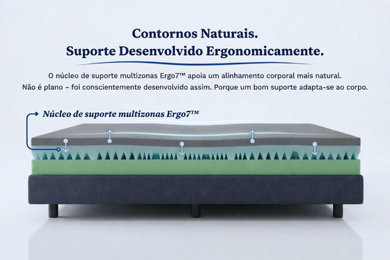 Colchão de Espuma de Memória e Gel Scarnatti Unique – 18 cm