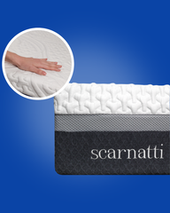 Scarnatti Excellence King Gel Memory Foam Mattress - 27cm