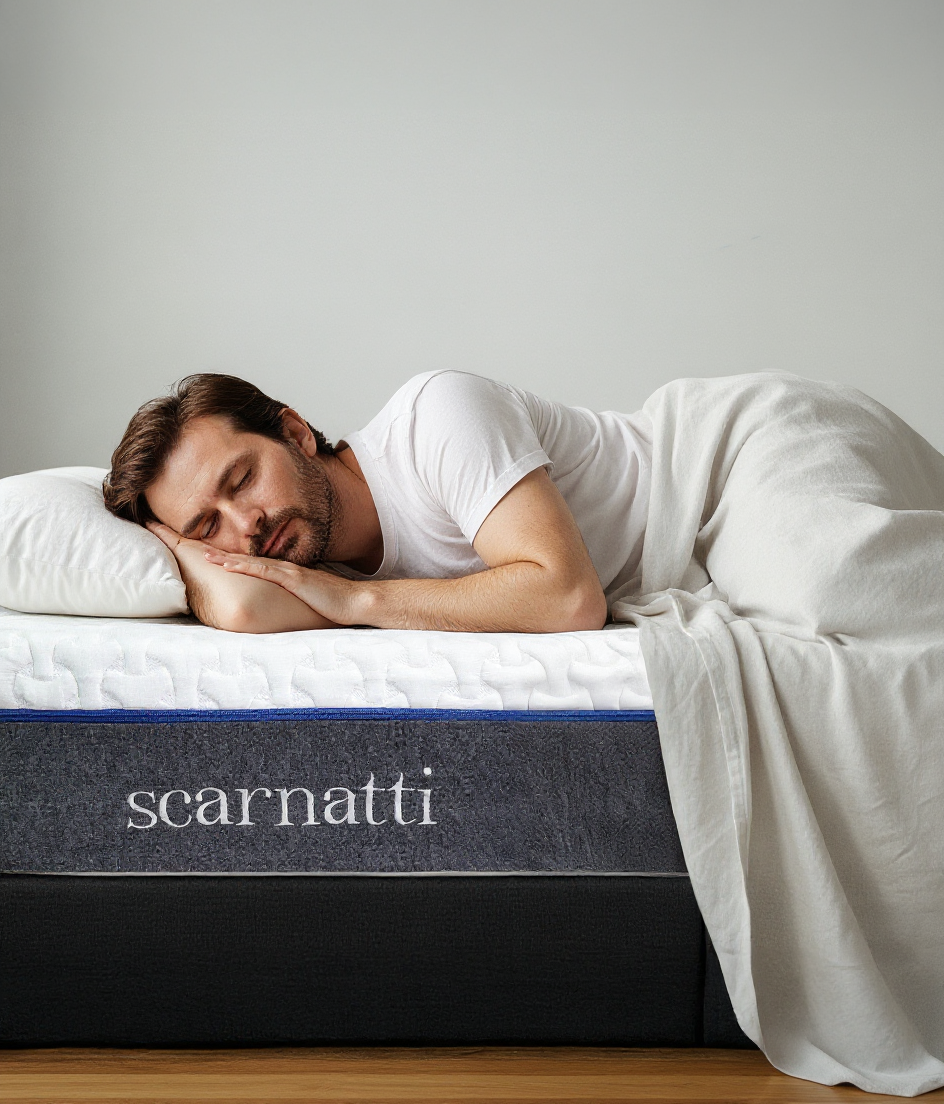 Scarnatti Unique King Gel Memory Foam Mattress - 18cm