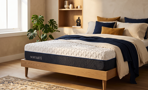 Scarnatti Unique Matratze – 18 cm Gel-Memory-Schaum