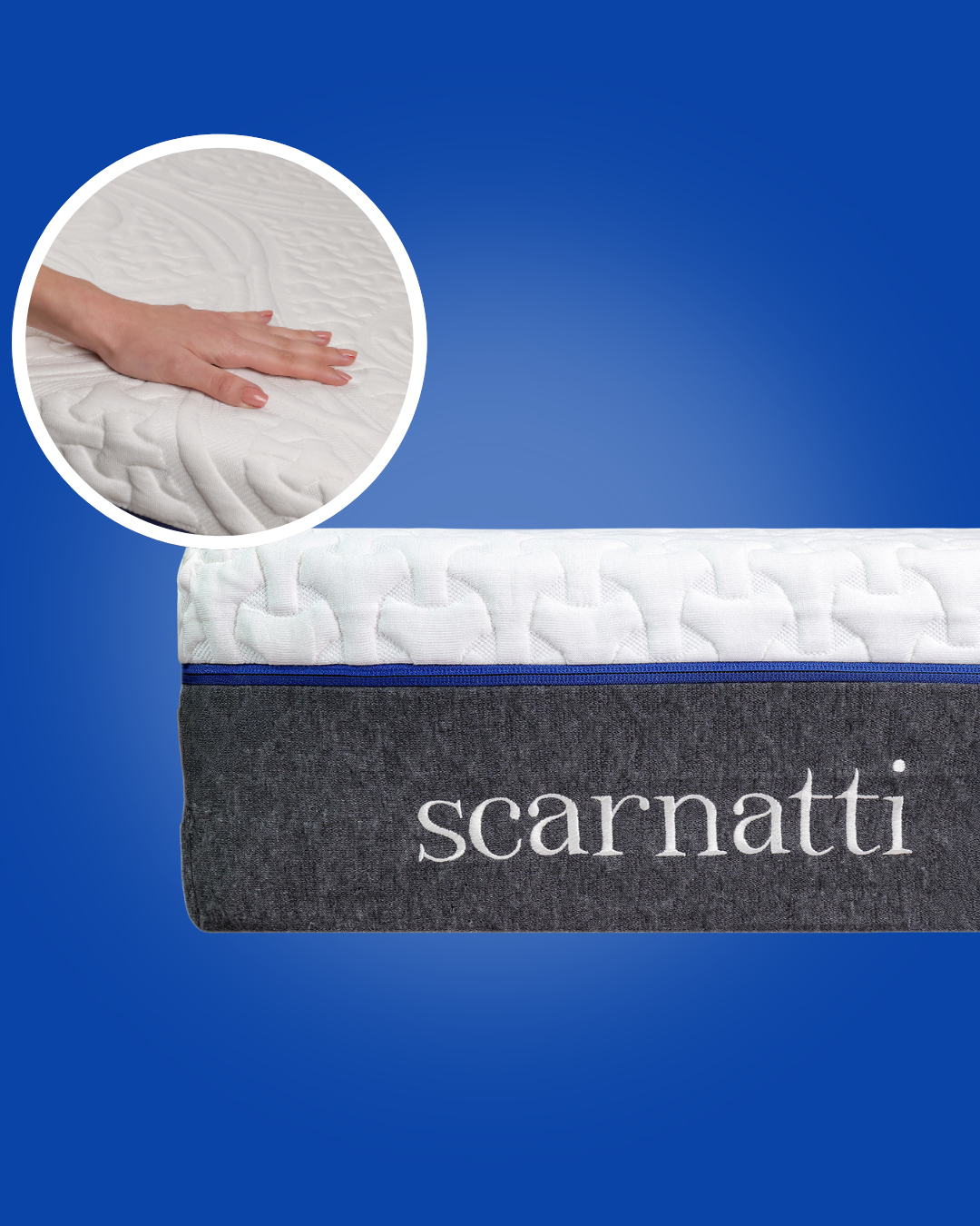 Scarnatti Unique Gel Memory Matras 18 cm